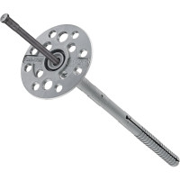 Дюбель для теплоизоляции с пластиковым гвоздём 10х200, 500шт - накл. Tech-Krep IZO 124889