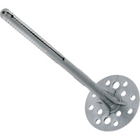 Дюбель для теплоизоляции с пластиковым гвоздём 10х200, 500шт - накл. Tech-Krep IZO 124889