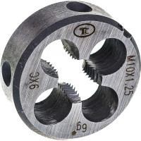 Метрическая плашка ТехноСталь М10.0х1.25 9ХС t240045