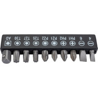 Набор бит с L-образным ключом DEKO BS11-1 (11 предметов) 065-0589