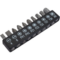 Набор бит с L-образным ключом DEKO BS11-1 (11 предметов) 065-0589