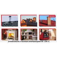 Герметик Penosil высокотемпературный красный 280 мл +250°C High Temp Sealant красный H0035Z