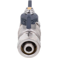 Шаровой кран для МП труб AQUALINK 20x20 B бабочка 873