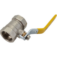 Шаровой кран для газа AQUALINK 3/4 вн-вн ручка 7102