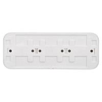 Розетка Bylectrica, 3-местная ОУ, серия ПРАЛЕСКА, белый РА16-263