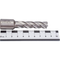 Сверло корончатое HSS по металлу (13х55/88 мм; Weldon 19) D.BOR CD-HSS-055-013-W