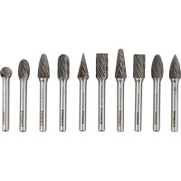 Набор борфрез твердосплавных NORGAU 10 шт. (10 мм) 077200010