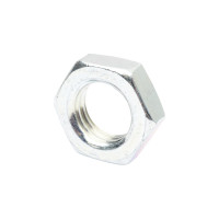 Гайка ZAMETAL низкая, шестигранная М20 DIN 439, оц., 100 шт ZA511805