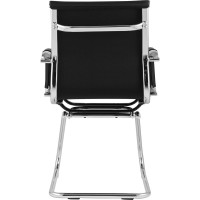 Кресло для посетителей Стул Груп TopChairs Visit, черное D-101L black