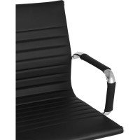 Кресло для посетителей Стул Груп TopChairs Visit, черное D-101L black