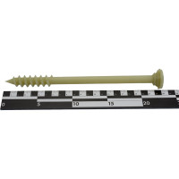 Анкер шуруп ГБ для газобетона BeFast 12/18х230 в комплекте рондоль, 150 шт. ASBF230R150S