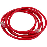 Патч-корд ExeGate UTP-RJ45-RJ45-C6-2M-RD, UTP, cat.6, 2м, красный 282028