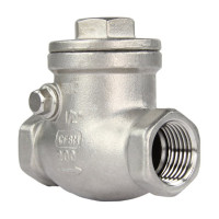 Клапан обратный SCV-316 1/2″ Ду15 DN.ru Ру16 муфтовый, поворотный, нержавеющая сталь D100-00493