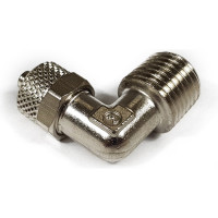 Угловой фитинг с накидной гайкой (1/4"М - 10/8 мм) Camozzi 1500 10/8-1/4