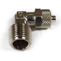 Угловой фитинг с накидной гайкой (1/4"М - 10/8 мм) Camozzi 1500 10/8-1/4