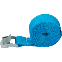 Ремень для крепления груза FIT пряжка с фиксатором, лента 25 мм x 2,5 м, 250 кг 64913