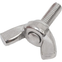 Винт-барашек КРЕП-КОМП американский тип, нержавейка, DIN 316, А2, 4х12 100 шт. вб412