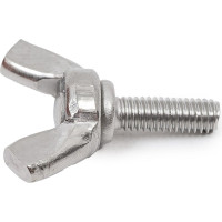 Винт-барашек КРЕП-КОМП американский тип, нержавейка, DIN 316, А2, 4х12 100 шт. вб412