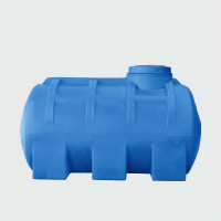 Овально-горизонтальная емкость AQUAPLAST 500 л, синяя 4630017951932