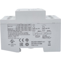 Модульный контактор Finder 4НО, контакта 63А, = 230В AC/DC, - AgSnO2, 226402304310