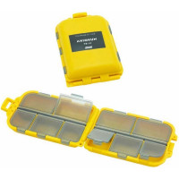 MEIHO Коробка рыболов. FB-10 FLY BOX Yellow 97х65х30 FB-10-Y