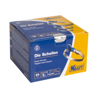 Хомут с ключом KRAFT 32-50 мм, уп. 25 шт. KT 880507