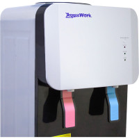 Кулер для воды Aqua Work 105 LR серебристо-черный 24582