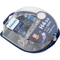 Автолампа PHILIPS H4 60/55 P43t-38+200 Racing Vision GT200 2шт 3600К 12V 12342RGTS2