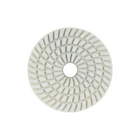 Круг алмазный гибкий шлифовальный АГШК SPIRAL WHITE 100x2.5 мм, №1, wet/dry TECH-NICK 128.120.8585