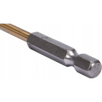 Сверло по металлу HSS-TiN 3.2 мм с хвостовиком HEX1/4 YATO YT-44755
