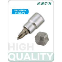 Насадка торцевая крестовая 1/4" HONITON, PH2 BS-A2PH2 В0000000174058