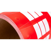 Бирка для ключей AutoGrand красная 500 шт в упаковке 010008AG