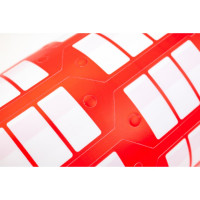 Бирка для ключей AutoGrand красная 500 шт в упаковке 010008AG