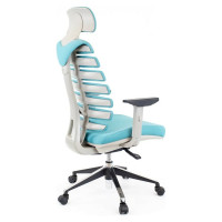 Кресло Everprof Ergo Grey ткань бирюзовый EP-Ergo Fabric Тurqoise