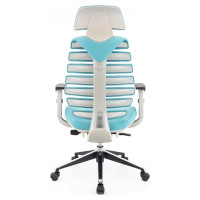 Кресло Everprof Ergo Grey ткань бирюзовый EP-Ergo Fabric Тurqoise