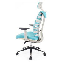 Кресло Everprof Ergo Grey ткань бирюзовый EP-Ergo Fabric Тurqoise