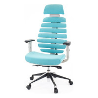 Кресло Everprof Ergo Grey ткань бирюзовый EP-Ergo Fabric Тurqoise