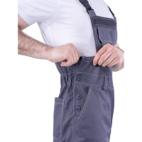 Летний полукомбинезон iForm ТУРБО SAFETY, серый/темно-серый Ком 668/112/170