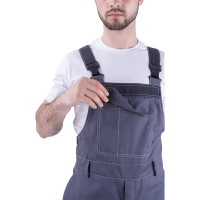 Летний полукомбинезон iForm ТУРБО SAFETY, серый/темно-серый Ком 668/112/170