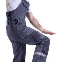 Летний полукомбинезон iForm ТУРБО SAFETY, серый/темно-серый Ком 668/112/170