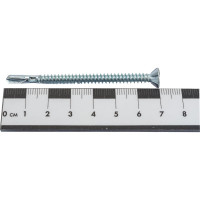 Шуруп флюгель Rusconnect CWM4870  (Flugel, JFL) потай 4,8x70 (200 шт) для крепления дерева к металлу TORX25 314870