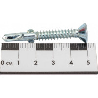 Шуруп флюгель Rusconnect CWM6350  (Flugel, JFL) потай 6,3x50 (100 шт) для крепления дерева к металлу TORX30 316350