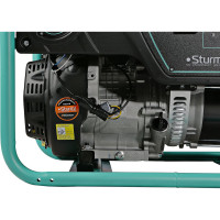 Бензогенератор Sturm 6500 ВА, AVR (Авто. Рег.Напр.), ручной старт, 73 кг, бак 25 л PG8765N