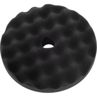 Круг полировальный поролоновый 150x30мм UFO Shine Protect мягкий рельефный черный H7 893410