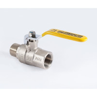 Шаровой кран для газа PROFACTOR PF GAS ручка рычаг, в/н 1/2 дюйма PF GBV 345