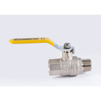 Шаровой кран для газа PROFACTOR PF GAS ручка рычаг, в/н 1/2 дюйма PF GBV 345