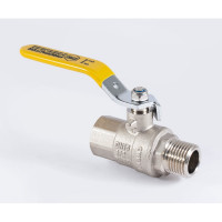 Шаровой кран для газа PROFACTOR PF GAS ручка рычаг, в/н 1/2 дюйма PF GBV 345