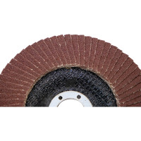 Круг лепестковый торцевой Profi (125х22.23 мм; корунд; P80) ОАО Волжский абразивный завод Н0170064 00-00016214