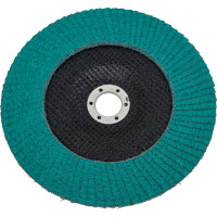 Круг лепестковый торцевой (180х22.23 мм; цирконий; P80) ОАО Волжский абразивный завод Н0159389 00-00016422