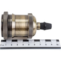 Подвесной патрон TDM ELECTRIC Е27, металлический "Лофт", бронза SQ0335-0048